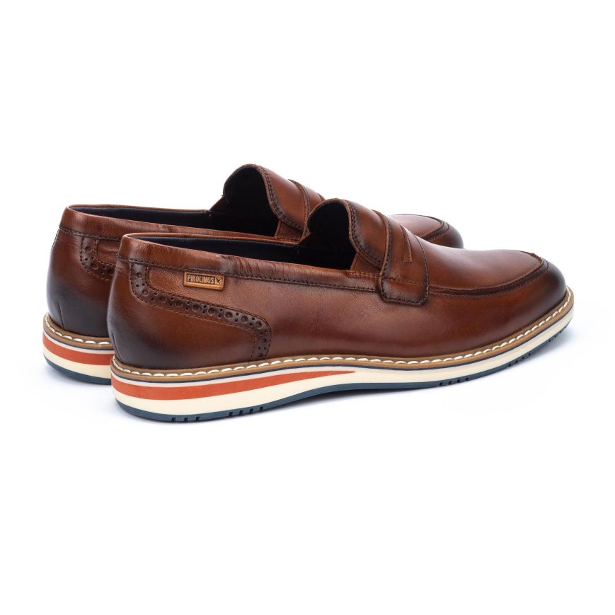 Men's Pikolinos AVILA Moccasins Brown | NZ F92Q710